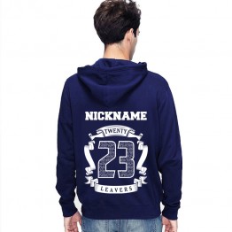 New Leavers Hoodie Circular scroll design with names inside 23